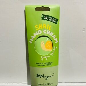 Snail Hand Cream Korean Skincare NWT
